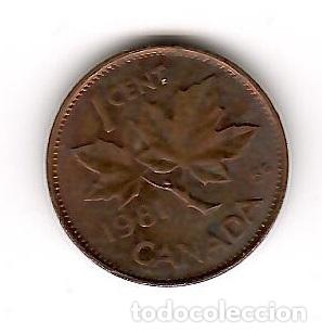 Monedas antiguas de Am&eacute;rica: Moneda de Canada: 1 cent; a&ntilde;o 1981 (Maris) - Foto 2