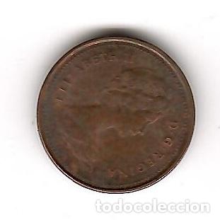 Monedas antiguas de Am&eacute;rica: Moneda de Canada: 1 cent; a&ntilde;o 1980 (Maris) - Foto 1
