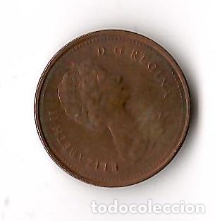 Monedas antiguas de Am&eacute;rica: Moneda de Canada: 1 cent; a&ntilde;o 1981 (Maris) - Foto 1
