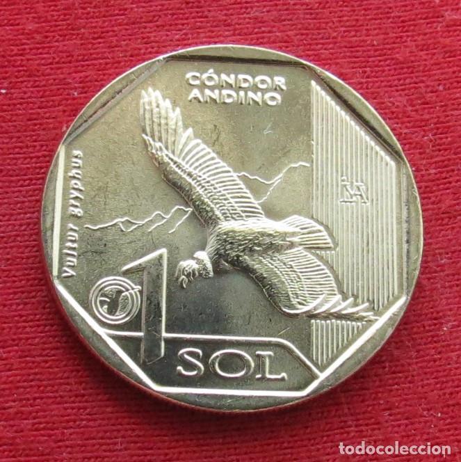 Monedas antiguas de Am&eacute;rica: Peru 1 sol 2017 condor unc - Foto 1