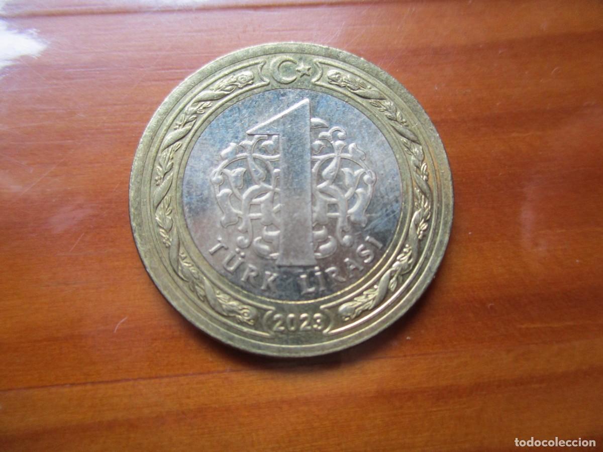 Old Coins of America: TURKIA - 1 LIRA 2023