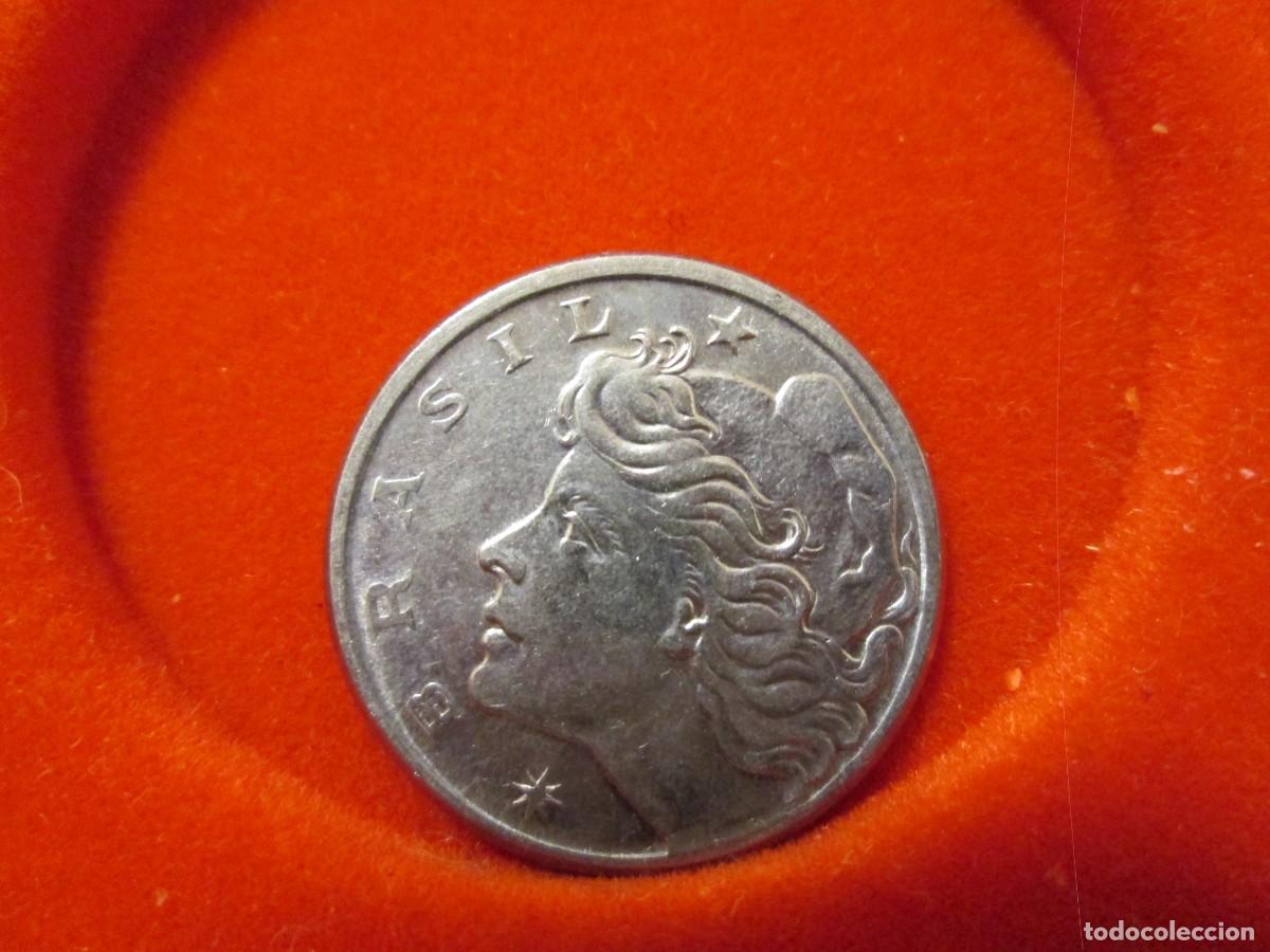 Monedas antiguas de Am&eacute;rica: 10 CENTAVOS 1975 BRASIL - Foto 2
