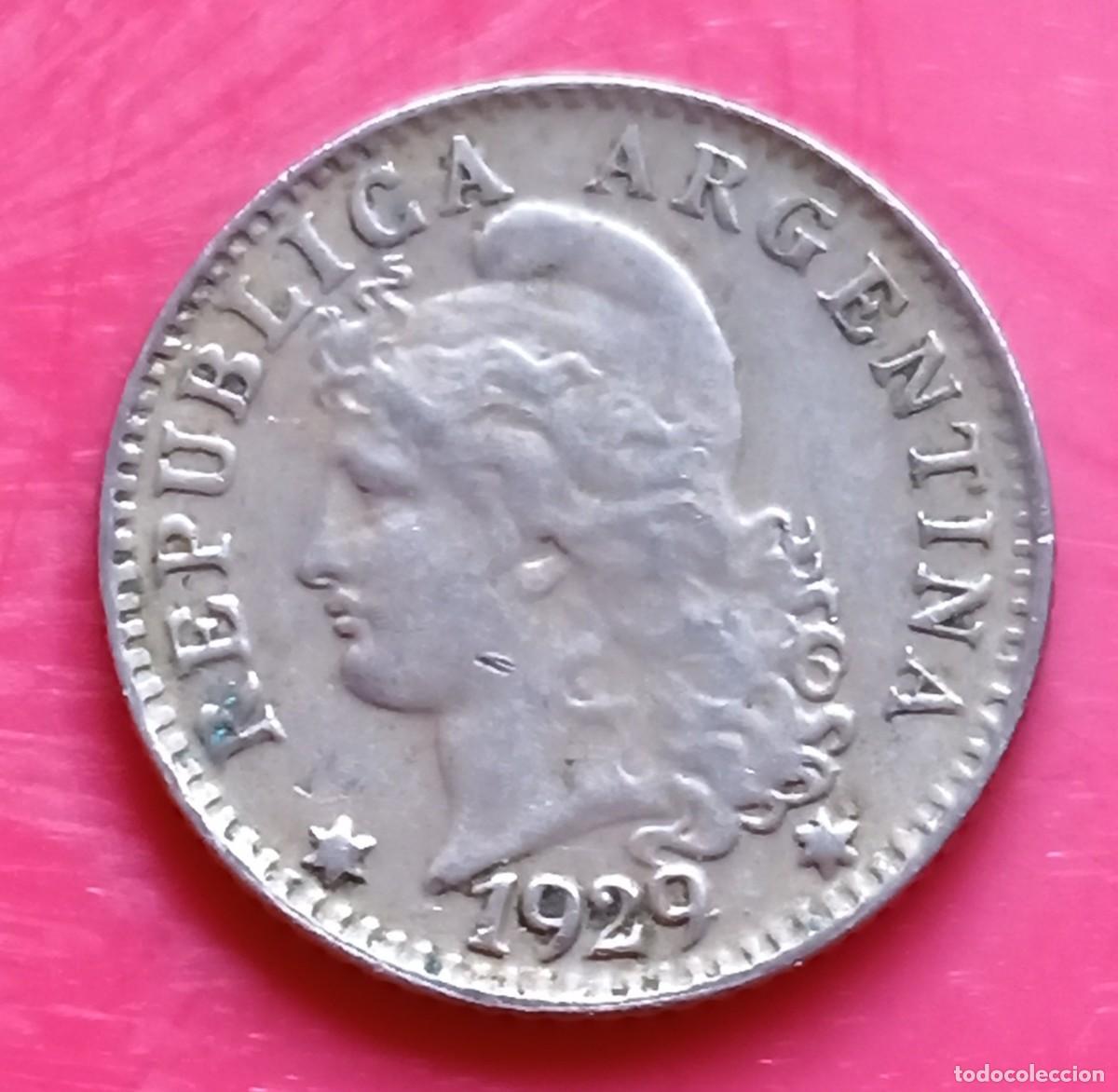 Monedas antiguas de Am&eacute;rica: ARGENTINA - 5 CENTAVOS 1929 BC - Foto 1