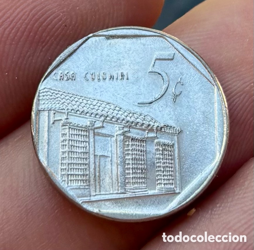 Monedas antiguas de Am&eacute;rica: Moneda CUBA 5 Centavos 2000 - Foto 1