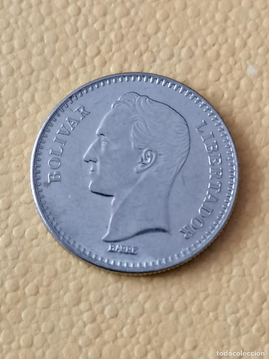 Monedas antiguas de Am&eacute;rica: ,Moneda, Venezuela, 25 cent , 1989, EBC, - Foto 2