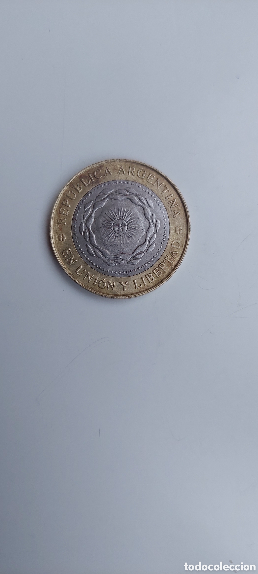 Monedas antiguas de Am&eacute;rica: Rep.Argentina 2 pesos2014 - Foto 1