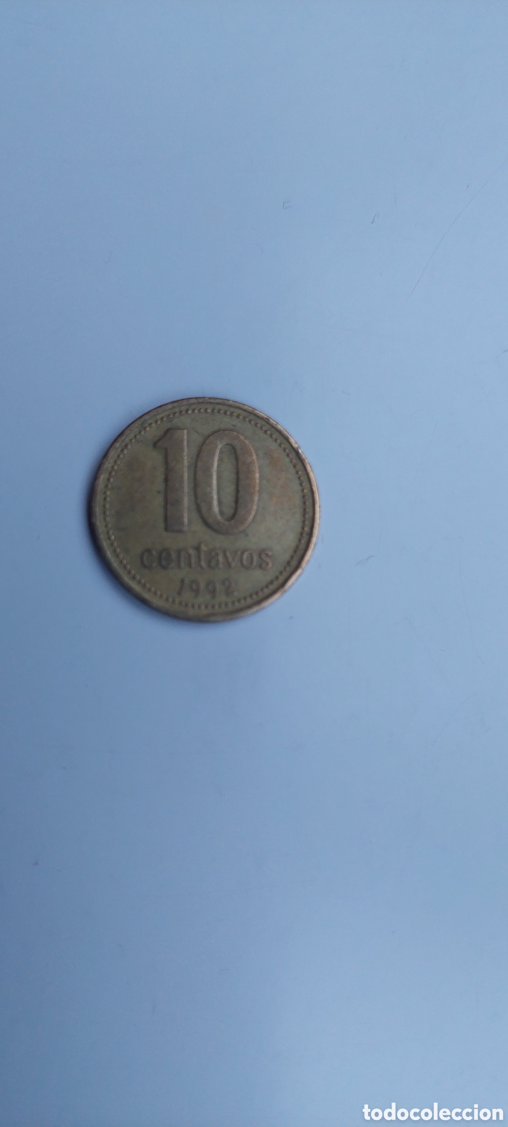 Monedas antiguas de Am&eacute;rica: 10 Centavos Rep.Argentina - Foto 3