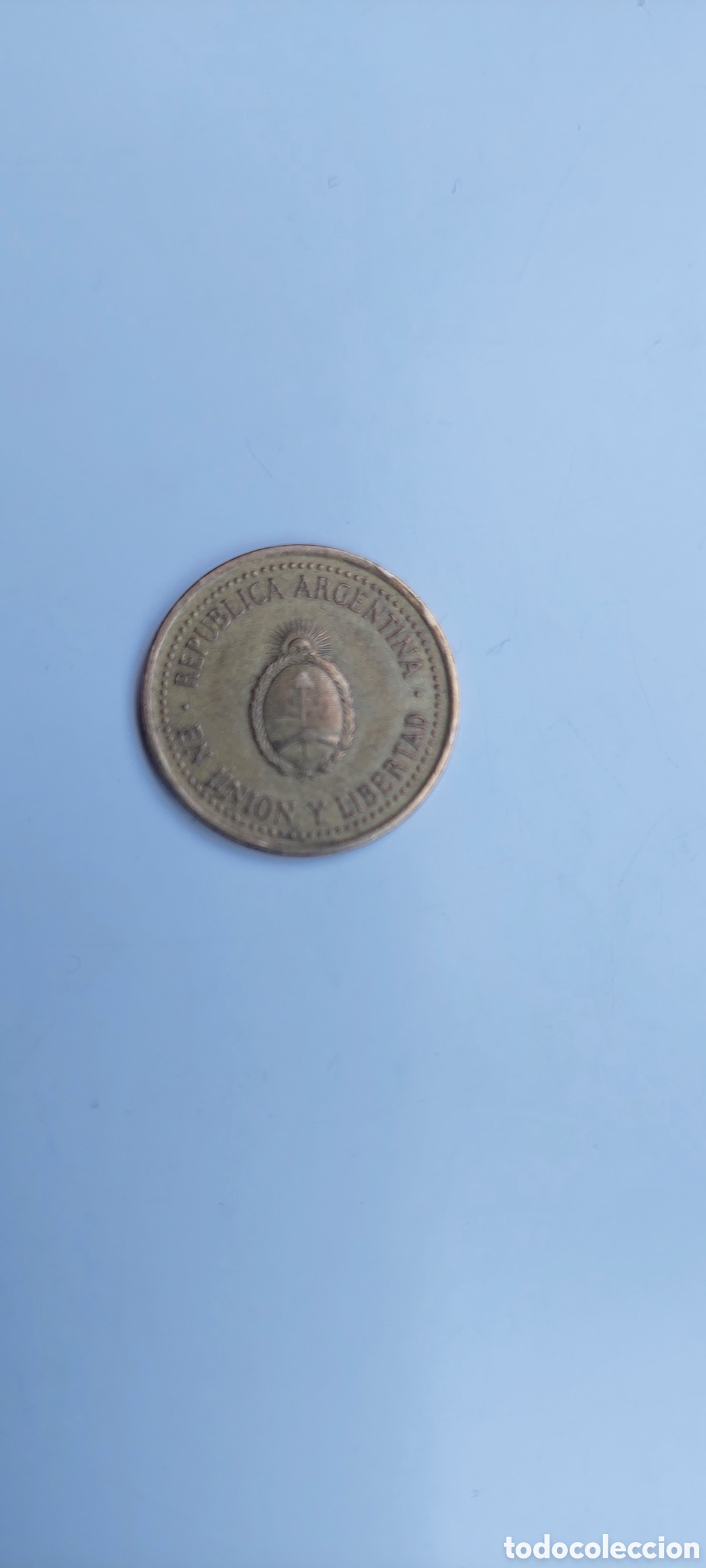 Monedas antiguas de Am&eacute;rica: 10 Centavos Rep.Argentina - Foto 1