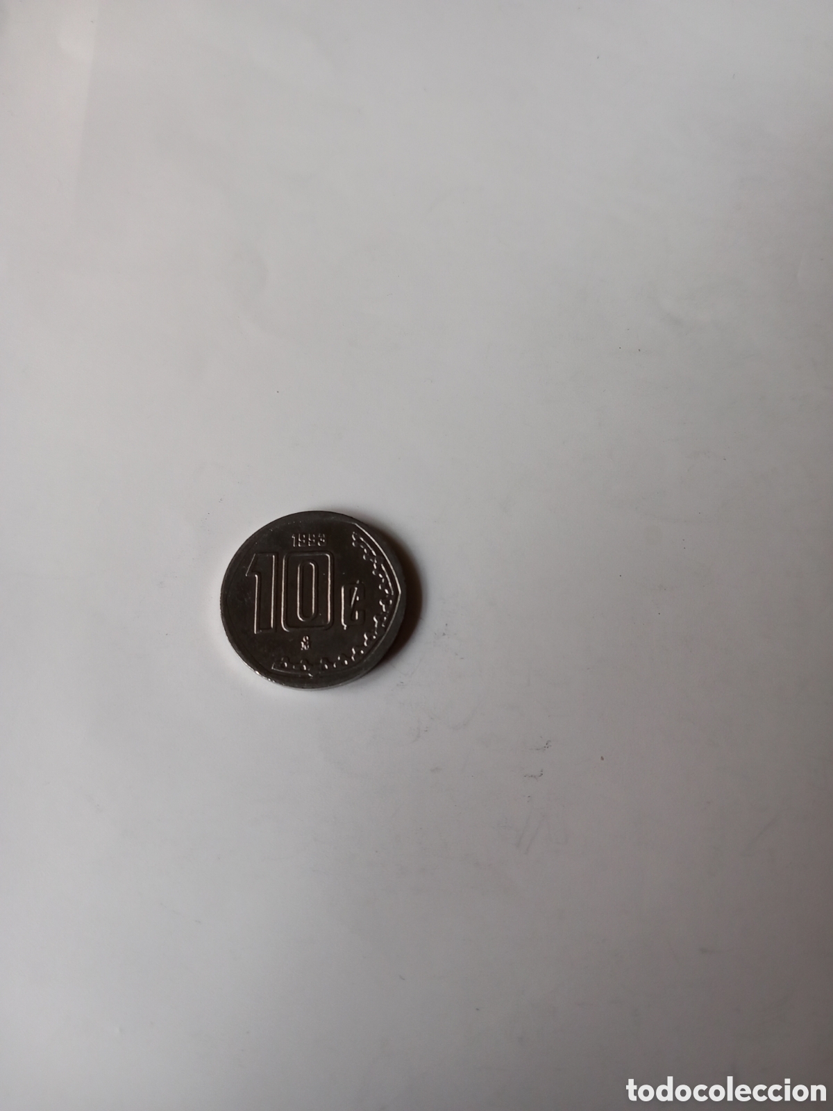 Monedas antiguas de Am&eacute;rica: M&eacute;xico 10 cent 1993 s/c - Foto 2