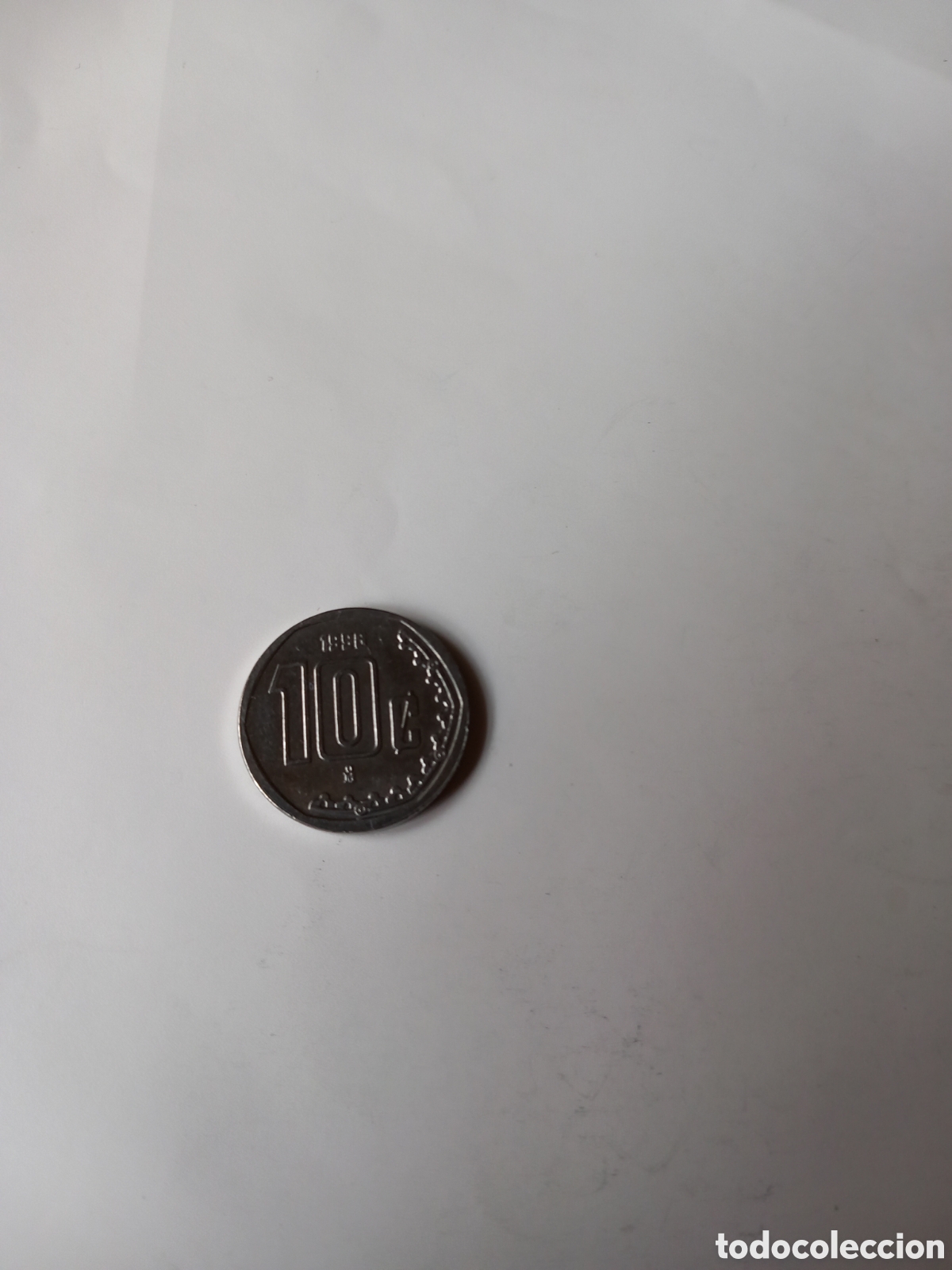 Monedas antiguas de Am&eacute;rica: M&eacute;xico 10 cent 1996 s/c - Foto 2
