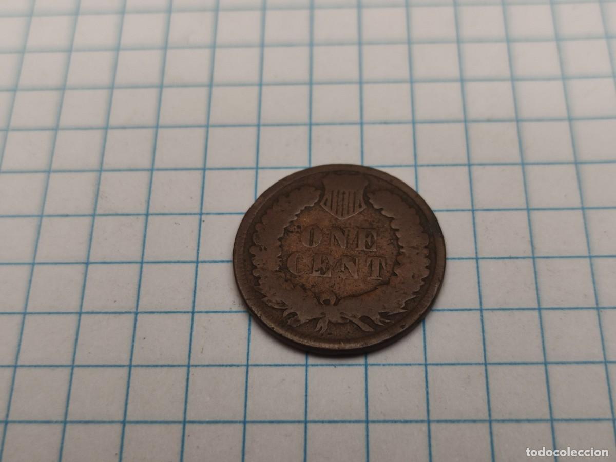 Monedas antiguas de Am&eacute;rica: Replica moneda un centavo USA - Foto 1