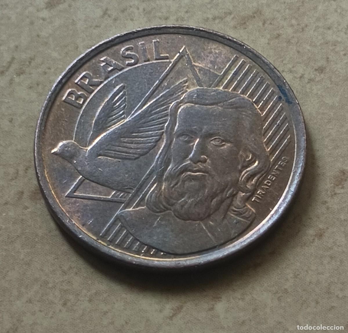 Monedas antiguas de Am&eacute;rica: 5 centavos de Brasil. A&ntilde;o 2009 - Foto 2
