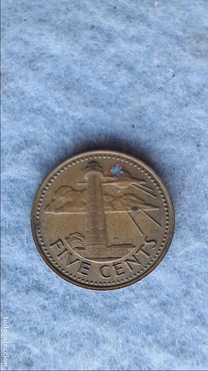 Monedas antiguas de Am&eacute;rica: Barbados. 10 C&eacute;ntimos. A&ntilde;o 1973. - Foto 2