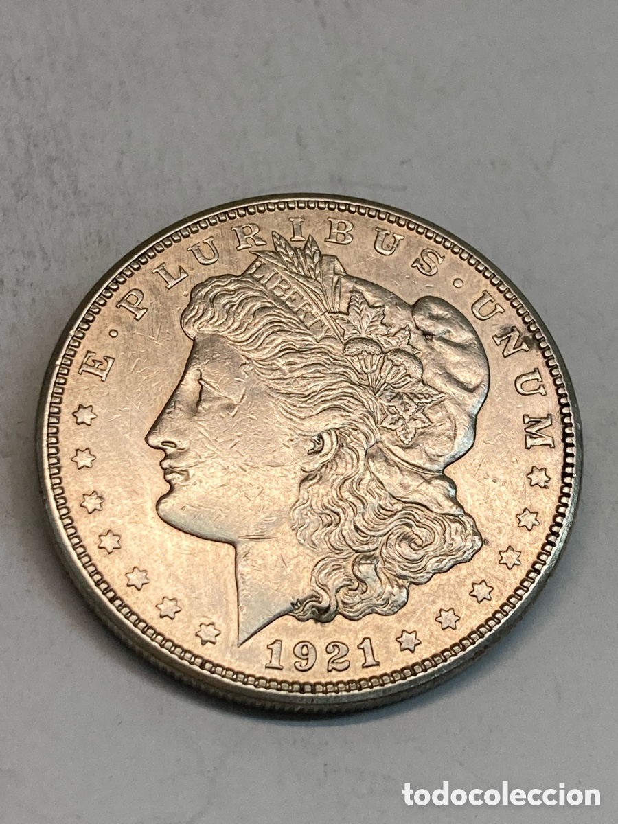 Monedas antiguas de Am&eacute;rica: Moneda de plata Noe d&oacute;lar X51 - Foto 2