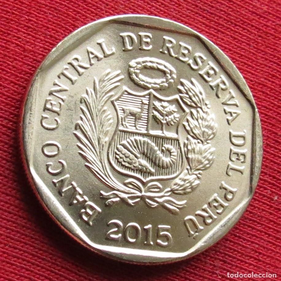 Monedas antiguas de Am&eacute;rica: Peru 1 sol 2015 Huarautambo unc - Foto 2
