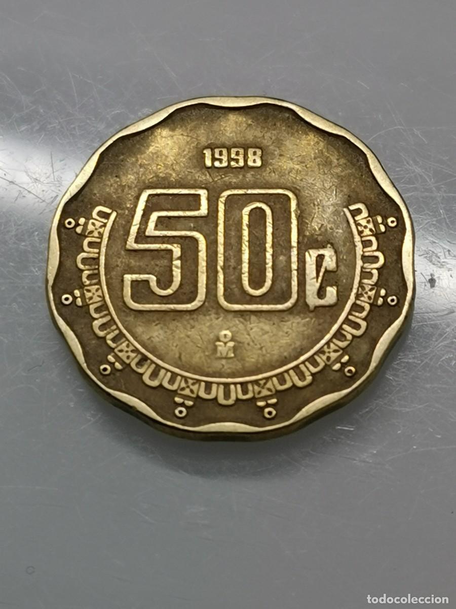 Monedas antiguas de Am&eacute;rica: M&eacute;xico 50 Centavos (1998/2009) - Foto 2