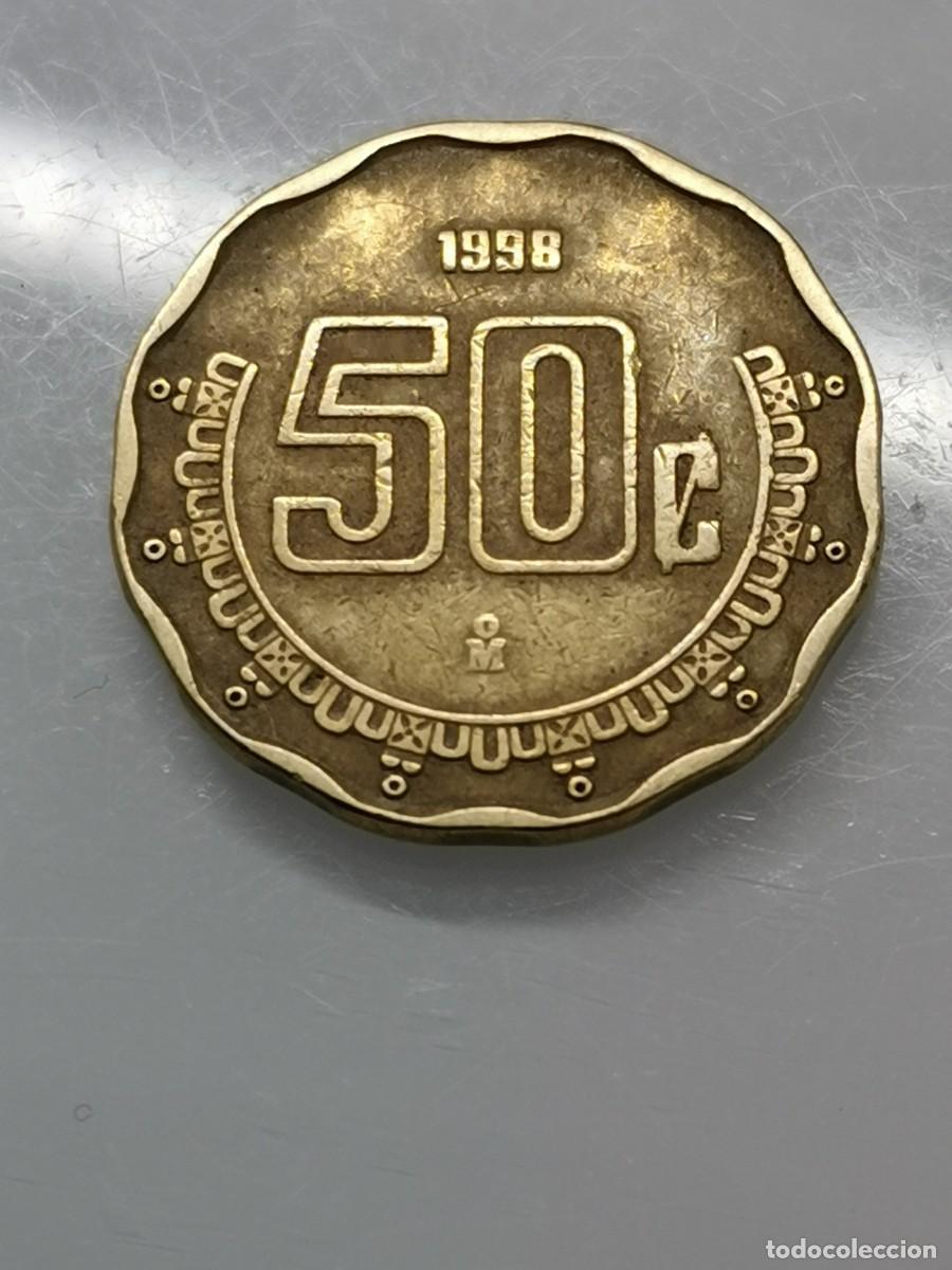 Monedas antiguas de Am&eacute;rica: M&eacute;xico 50 Centavos (1998/2009) - Foto 4