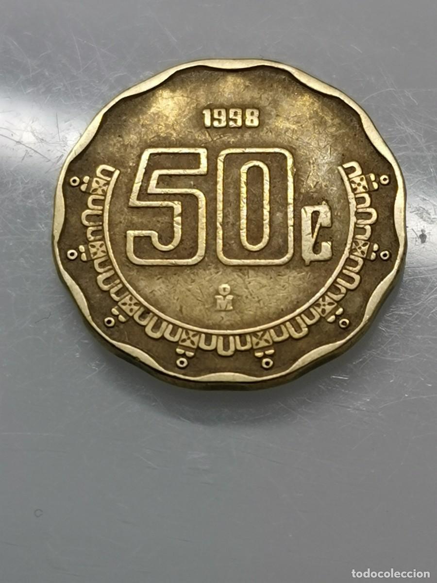 Monedas antiguas de Am&eacute;rica: M&eacute;xico 50 Centavos (1998/2009) - Foto 6