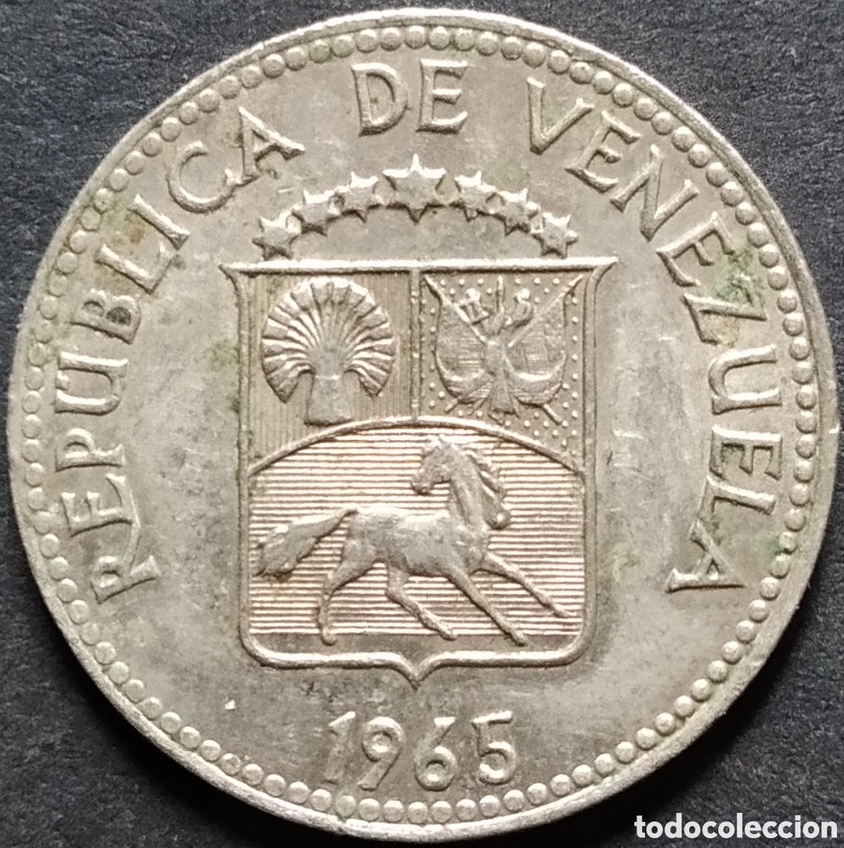 Monedas antiguas de Am&eacute;rica: MONEDA - VENEZUELA 5 CENTIMOS 1965 - Foto 2