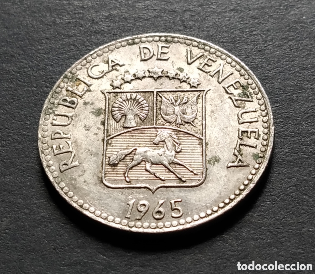 Monedas antiguas de Am&eacute;rica: MONEDA - VENEZUELA 5 CENTIMOS 1965 - Foto 4