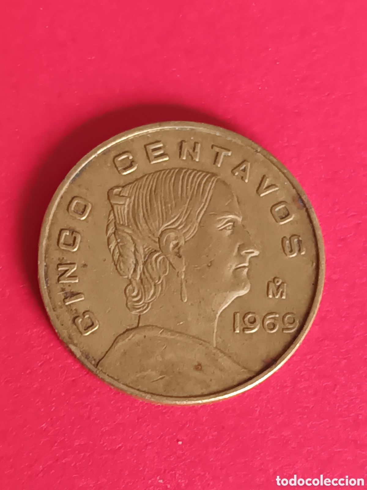 Monedas antiguas de Am&eacute;rica: M&Eacute;XICO. 5 CENTAVOS DE 1969. - Foto 1