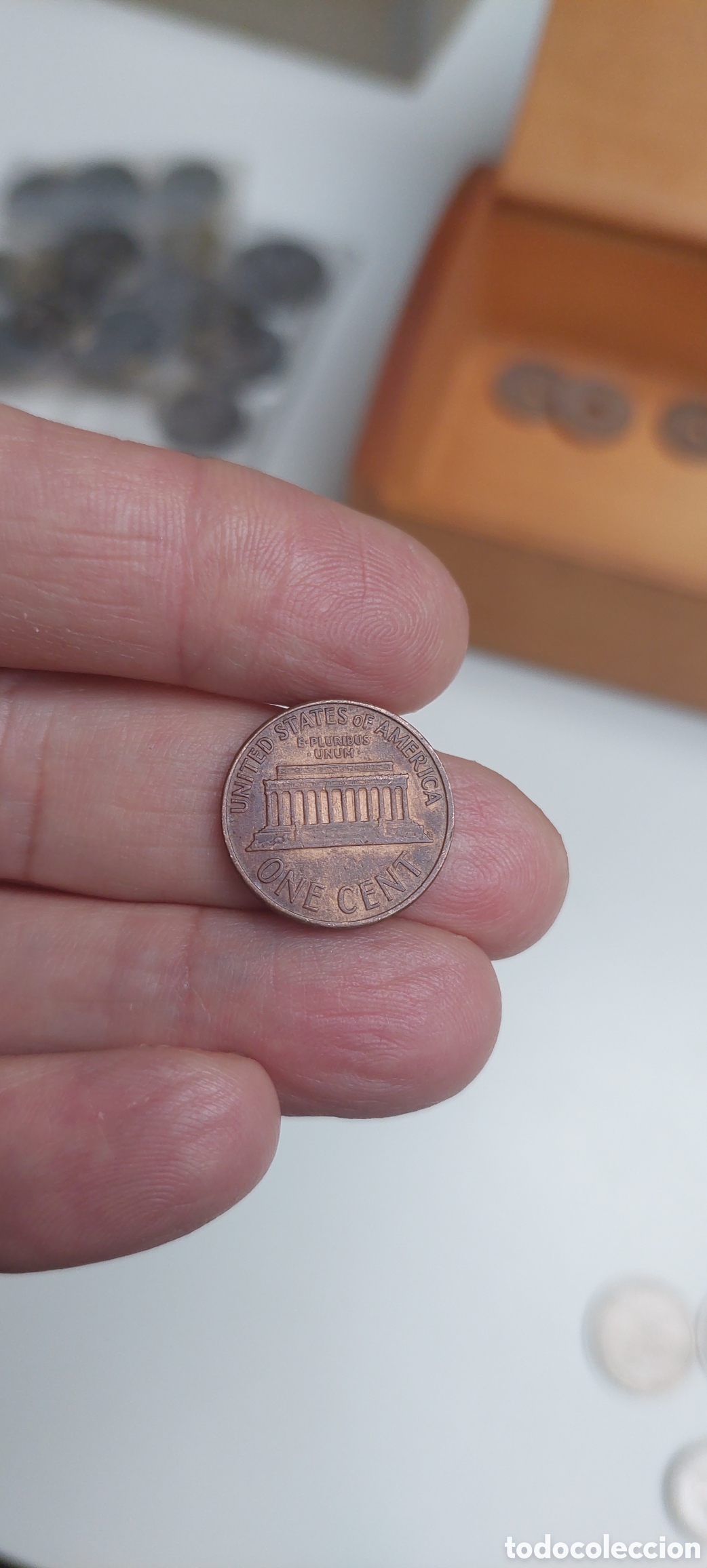 Monedas antiguas de Am&eacute;rica: One Cent Liberty 1959 D - Foto 2