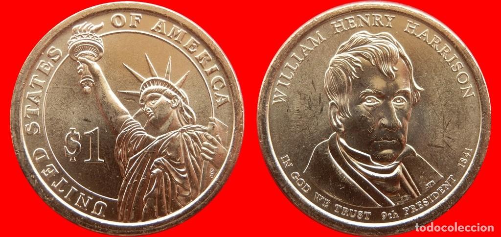 Monedas antiguas de Am&eacute;rica: 1 DOLAR 2009-P WILLIAM HENRY HARRISON SIN CIRCULAR USA-7574SC