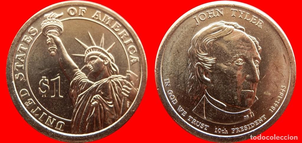 Monedas antiguas de Am&eacute;rica: 1 DOLAR 2009-P JOHN TYLER SIN CIRCULAR USA-7582SC