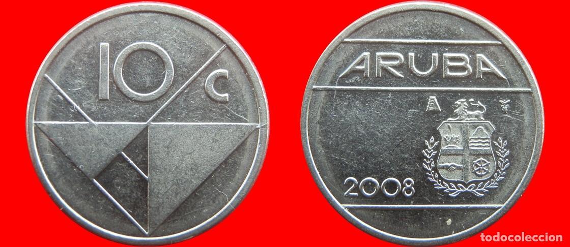 Monedas antiguas de Am&eacute;rica: 10 CENTIMOS 2008 ARUBA-124751 - Foto 1