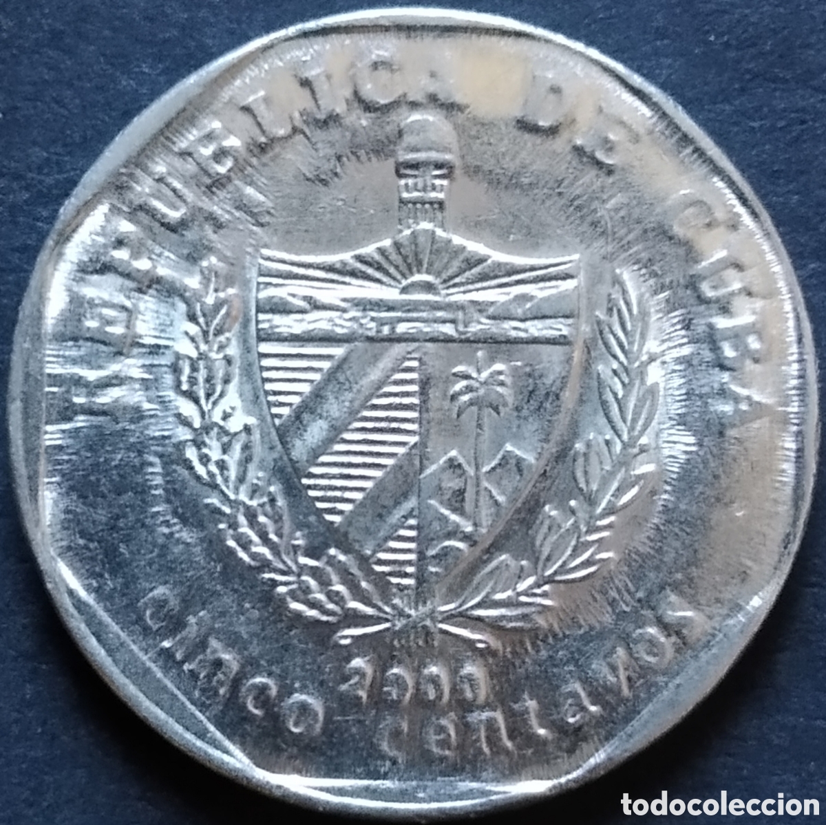 Monedas antiguas de Am&eacute;rica: MONEDA - CUBA 5 CENTAVOS 2000 - Foto 2