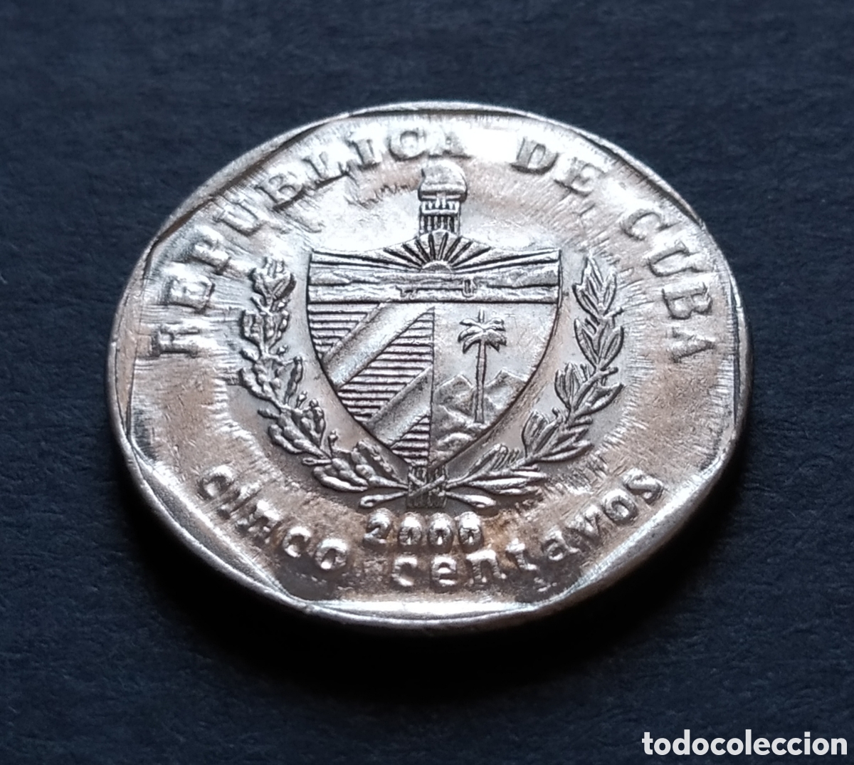 Monedas antiguas de Am&eacute;rica: MONEDA - CUBA 5 CENTAVOS 2000 - Foto 4