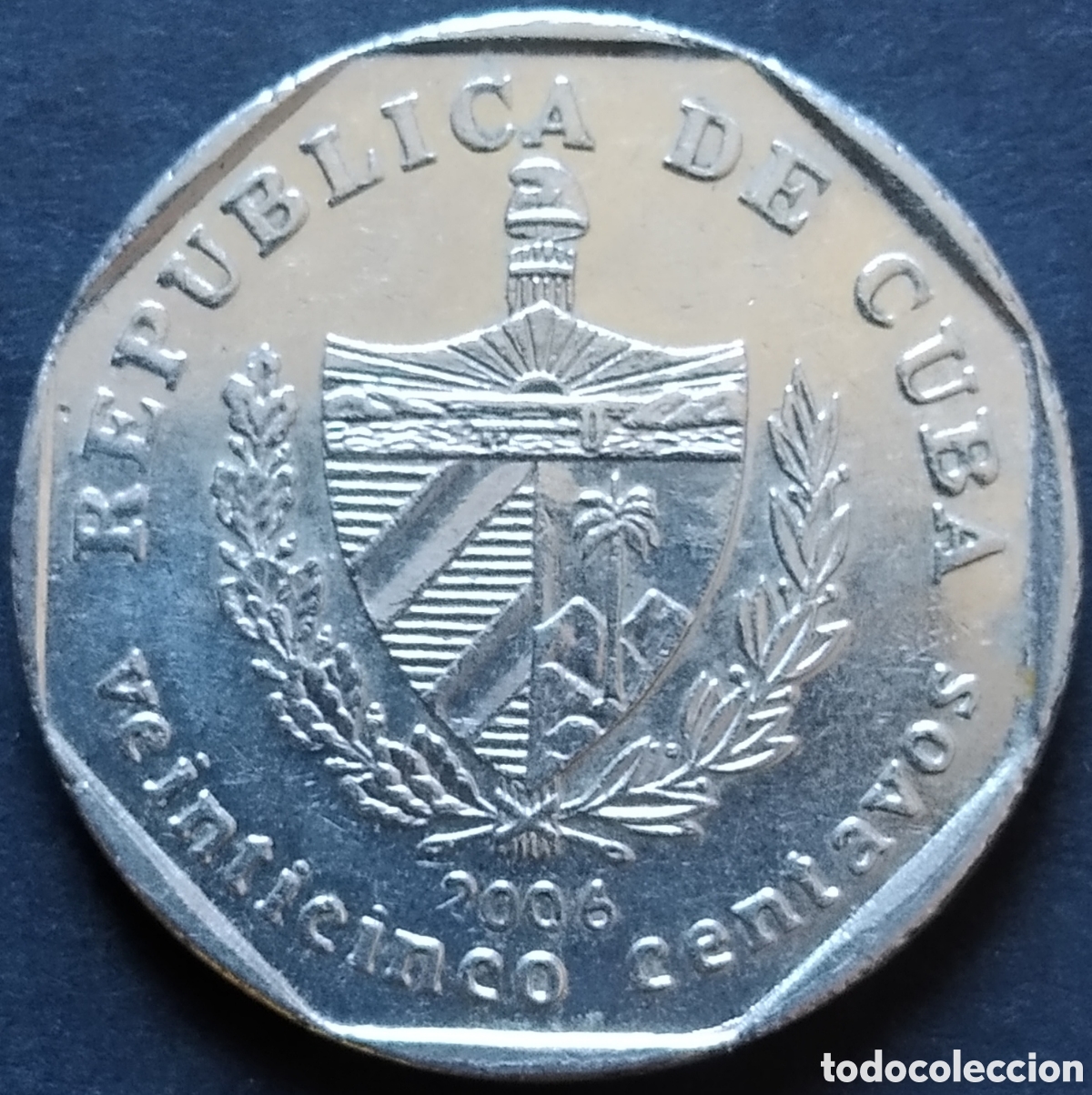 Monedas antiguas de Am&eacute;rica: MONEDA - CUBA 25 CENTAVOS 2006 - Foto 2