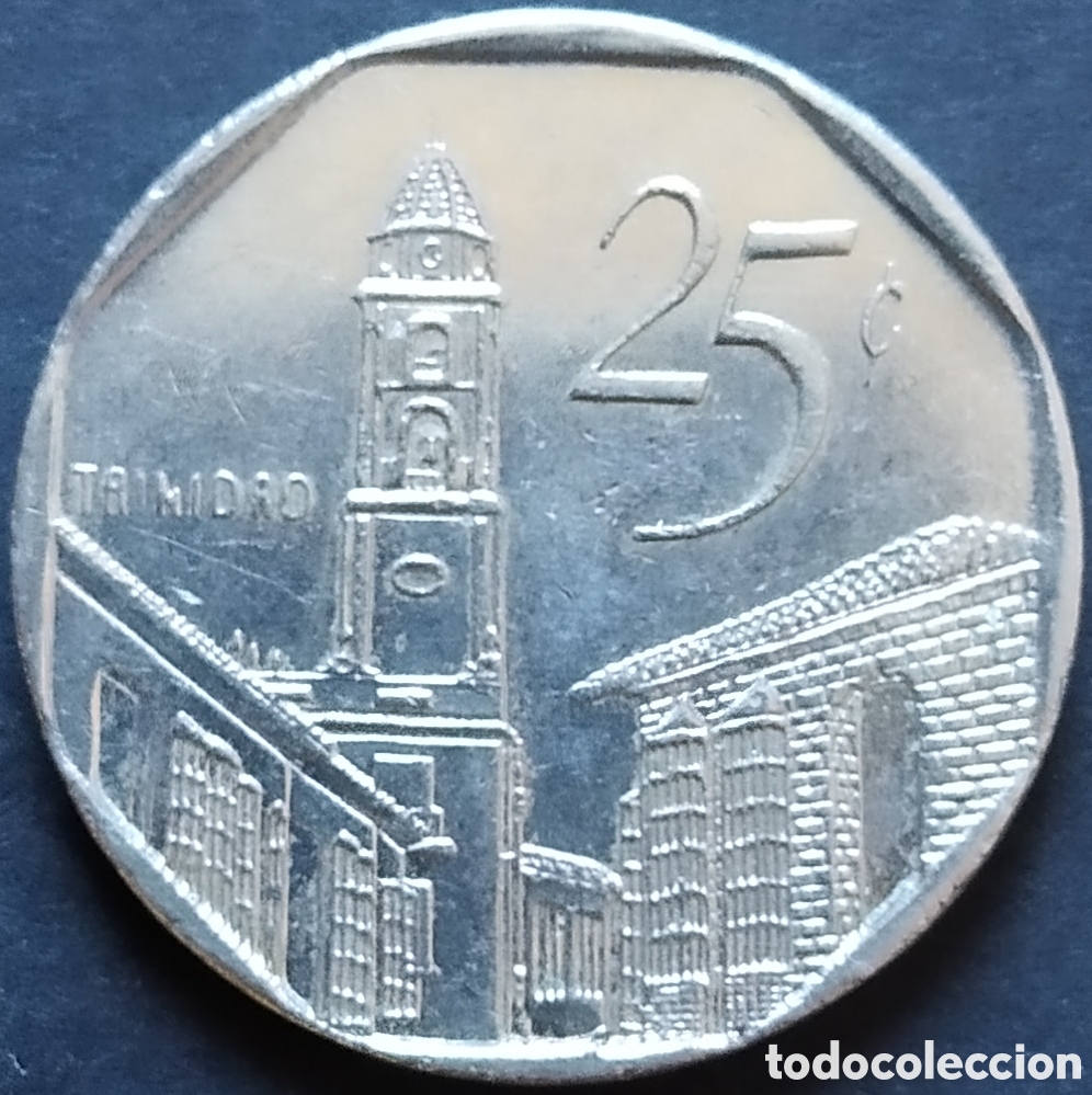 Monedas antiguas de Am&eacute;rica: MONEDA - CUBA 25 CENTAVOS 2006 - Foto 1