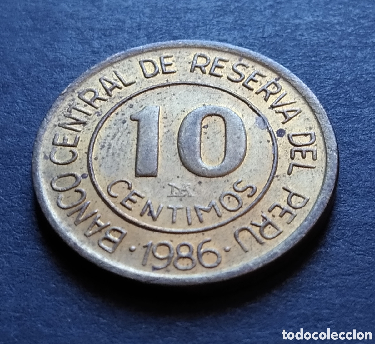 Monedas antiguas de Am&eacute;rica: MONEDA - PER&Uacute; 10 CENTIMOS 1986 - Foto 3