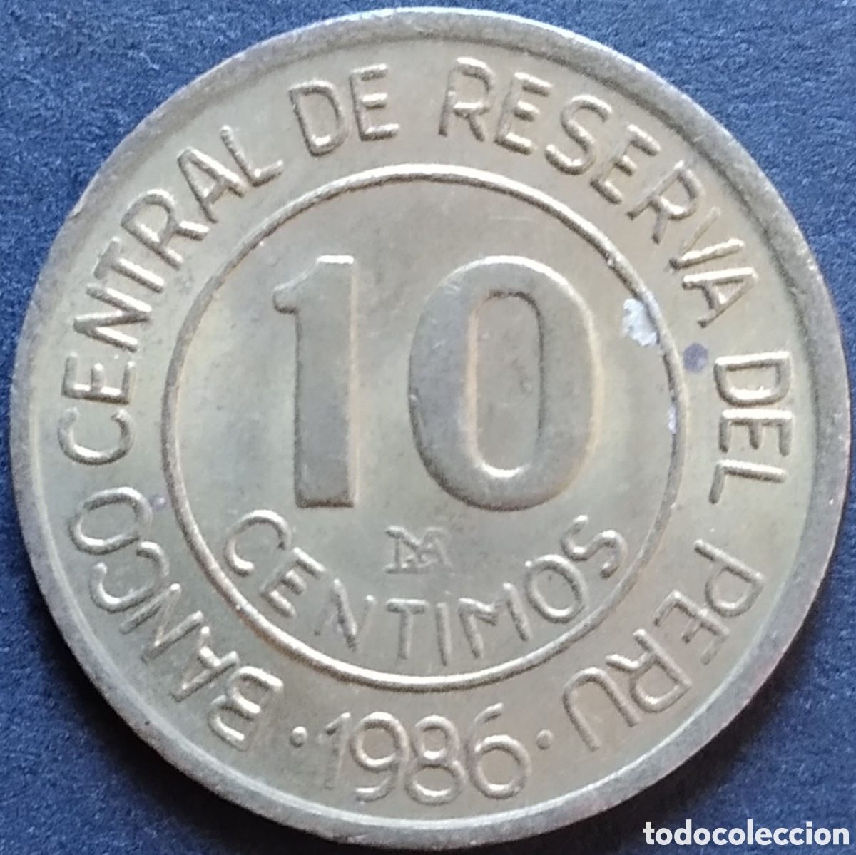 Monedas antiguas de Am&eacute;rica: MONEDA - PER&Uacute; 10 CENTIMOS 1986 - Foto 1