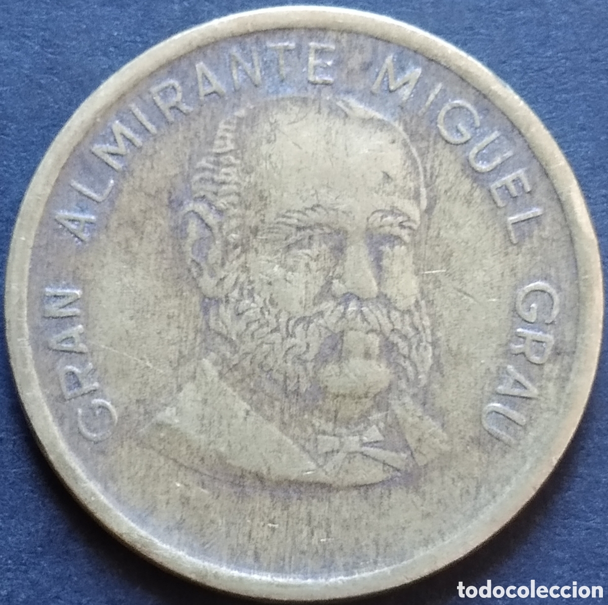 Monedas antiguas de Am&eacute;rica: MONEDA - PER&Uacute; 50 CENTIMOS 1986 - Foto 2