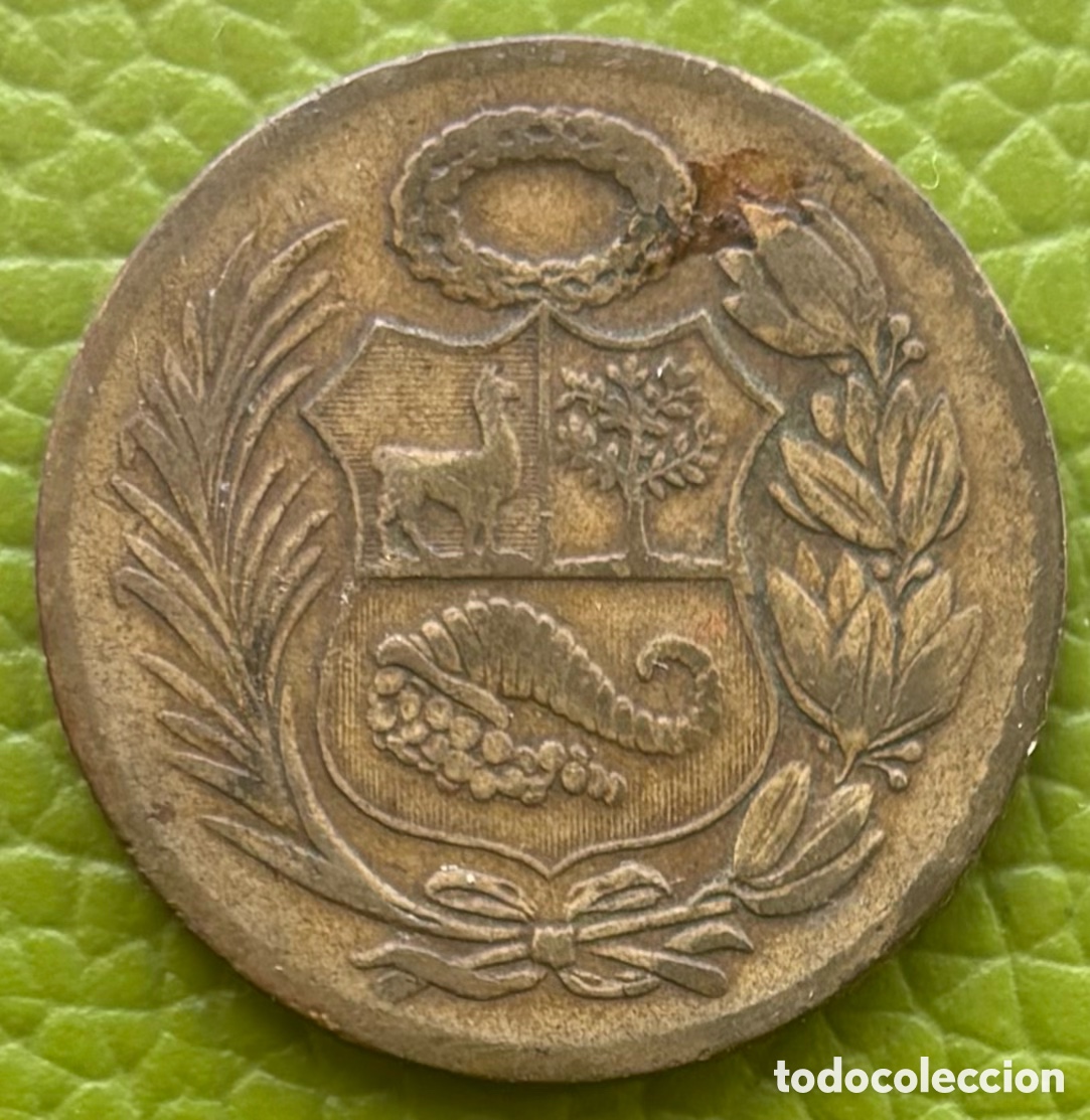 Monedas antiguas de Am&eacute;rica: PER&Uacute;. MEDIO SOL DE ORO. 1961. - Foto 1