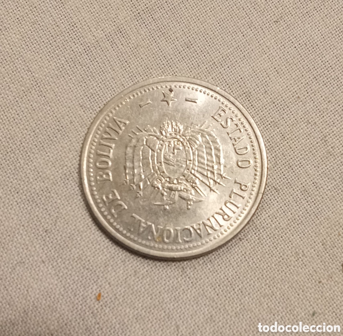 Monedas antiguas de Am&eacute;rica: MONEDA EXTRAJERA DE BOLIVIA - Foto 1