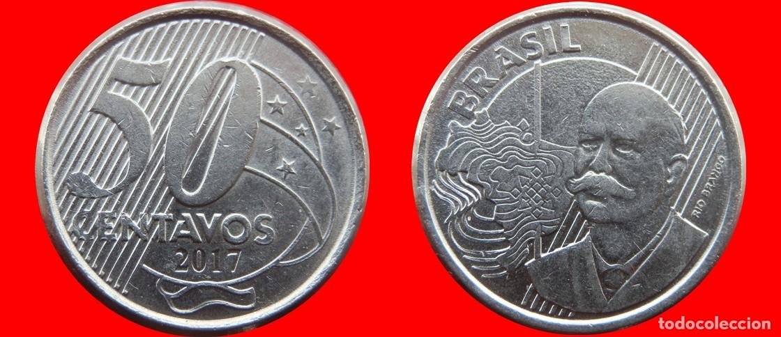 Monedas antiguas de Am&eacute;rica: 50 CENTAVOS 2017 BRASIL-124792 - Foto 1