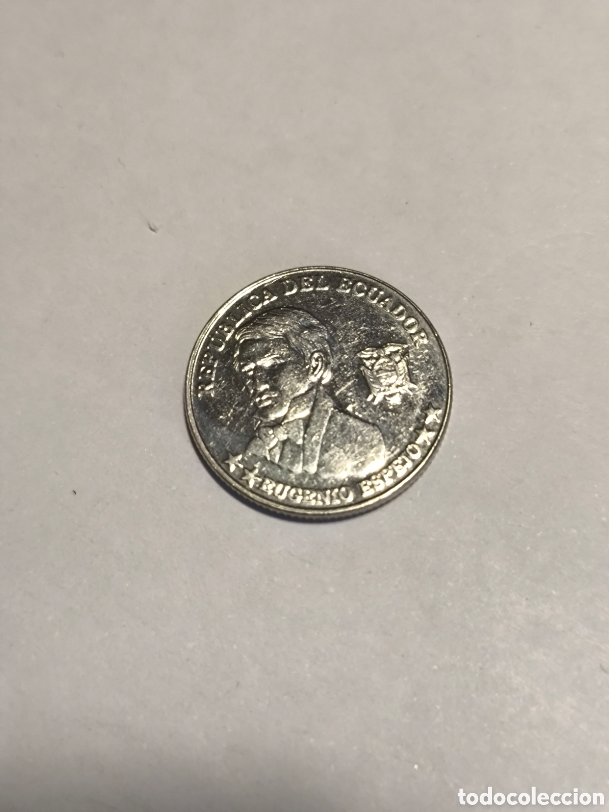 Monedas antiguas de Am&eacute;rica: 10 Centavos Ecuador 2000 - Foto 2