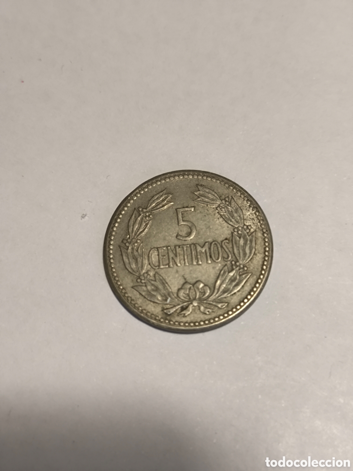 Monedas antiguas de Am&eacute;rica: 5 C&eacute;ntimos Venezuela 1965 - Foto 2