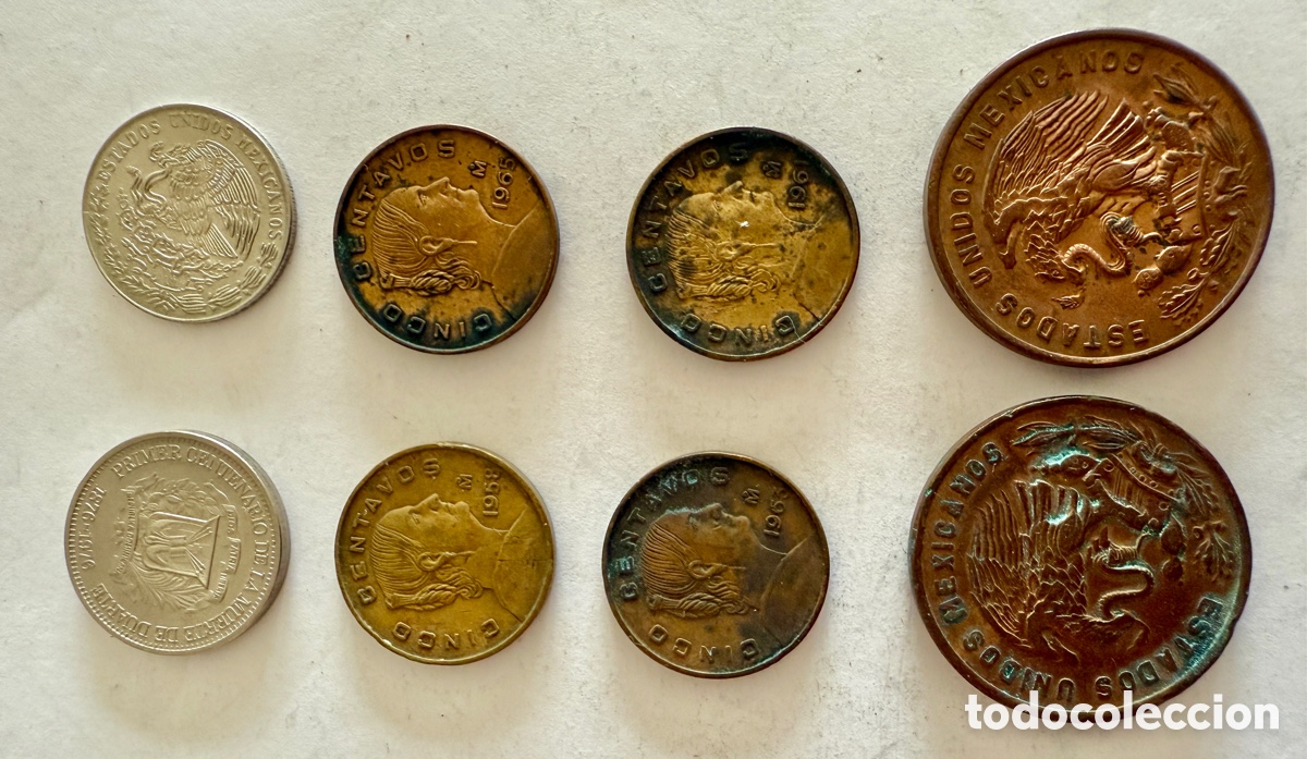 Monedas antiguas de Am&eacute;rica: Lote de 16 monedas, M&eacute;xico - Foto 3