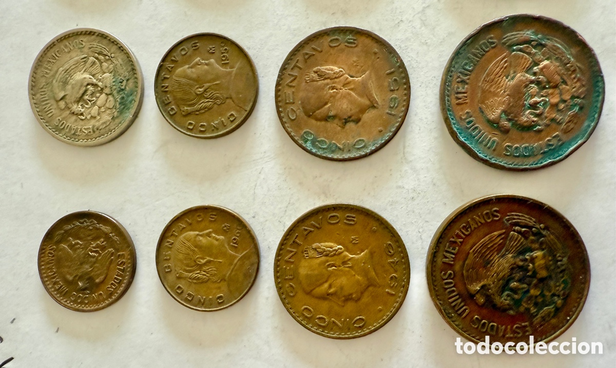 Monedas antiguas de Am&eacute;rica: Lote de 16 monedas, M&eacute;xico - Foto 4
