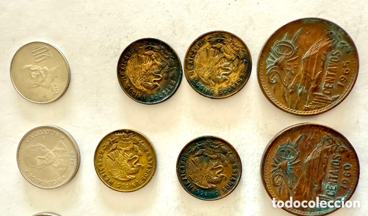 Monedas antiguas de Am&eacute;rica: Lote de 16 monedas, M&eacute;xico - Foto 5