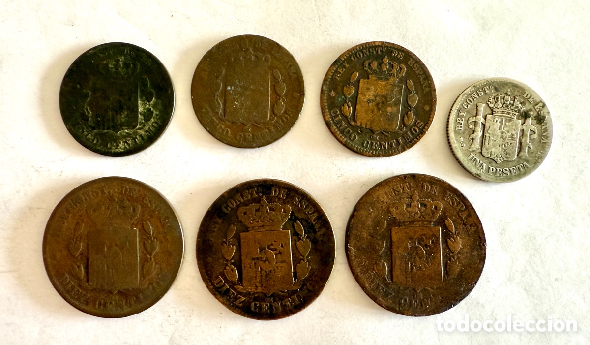 Monedas antiguas de Am&eacute;rica: Lote de 16 monedas, M&eacute;xico - Foto 7