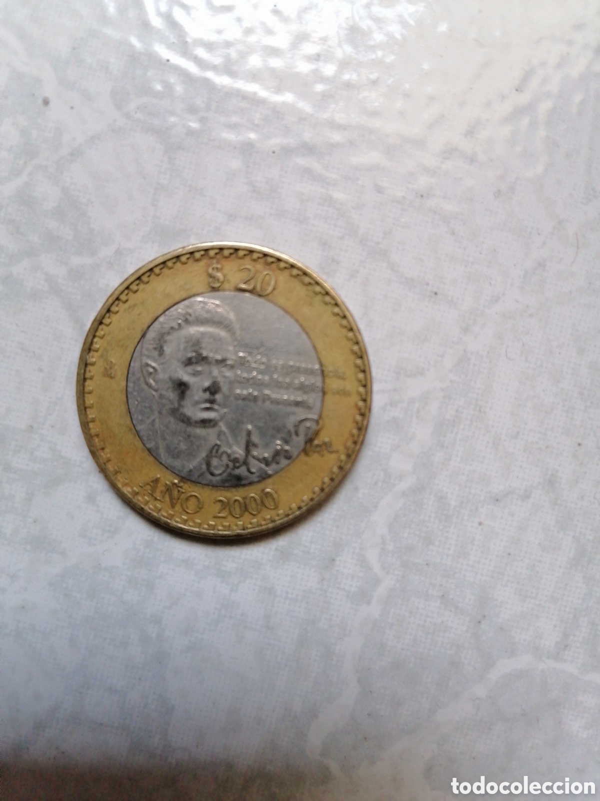 Alte M&uuml;nzen aus Amerika: Moneda conmemorativa de Octavio Paz M&eacute;xico
