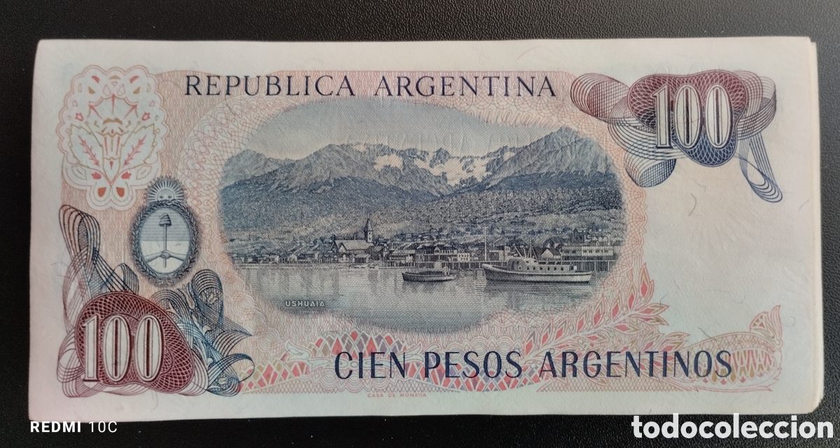 Monedas antiguas de Am&eacute;rica: Billete de Argentina 1983 - Foto 2