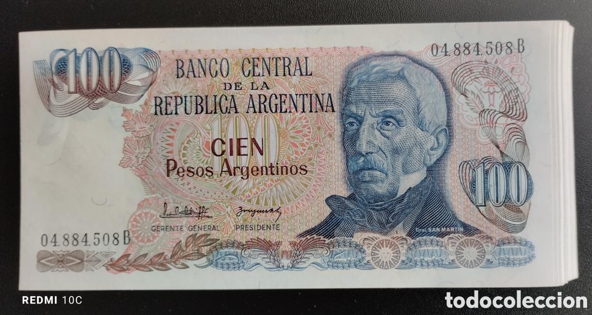 Monedas antiguas de Am&eacute;rica: Billete de Argentina 1983 - Foto 1