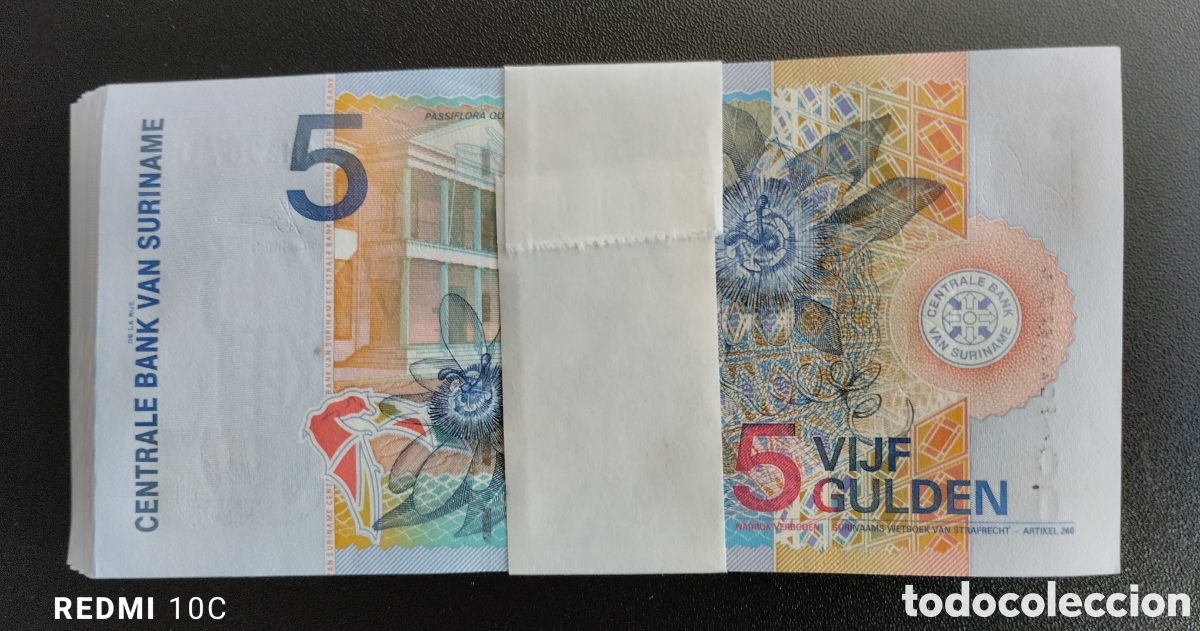 Monedas antiguas de Am&eacute;rica: Billete de Surinam del 2000 - Foto 1