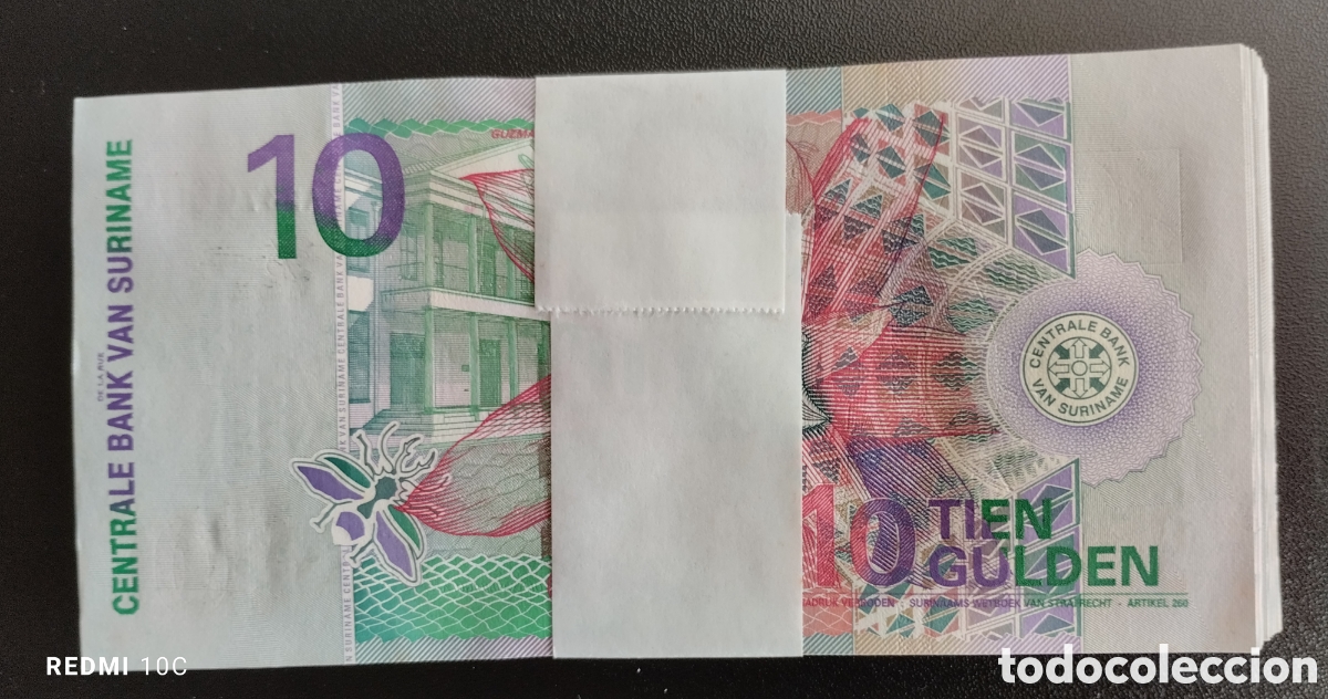 Monedas antiguas de Am&eacute;rica: Billete de Surinam del 2000 - Foto 2